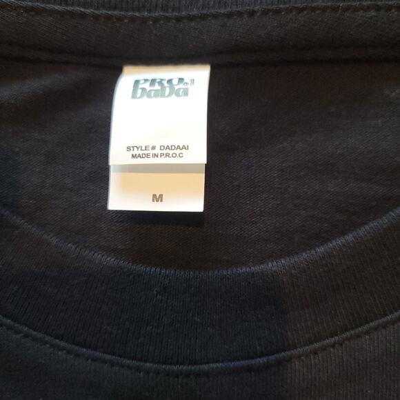 NWOT Modern Black Tee Travis Scott Adult Size Medium - Picture 2 of 4